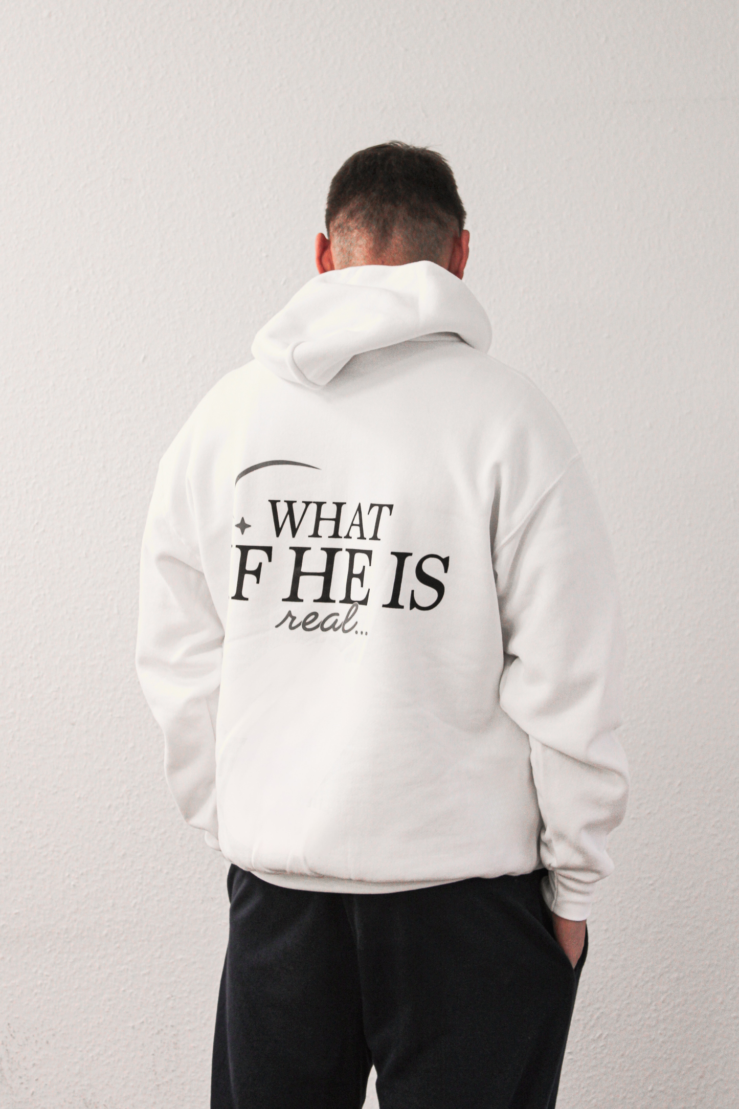 Oversize Hoodie - What if he is real?