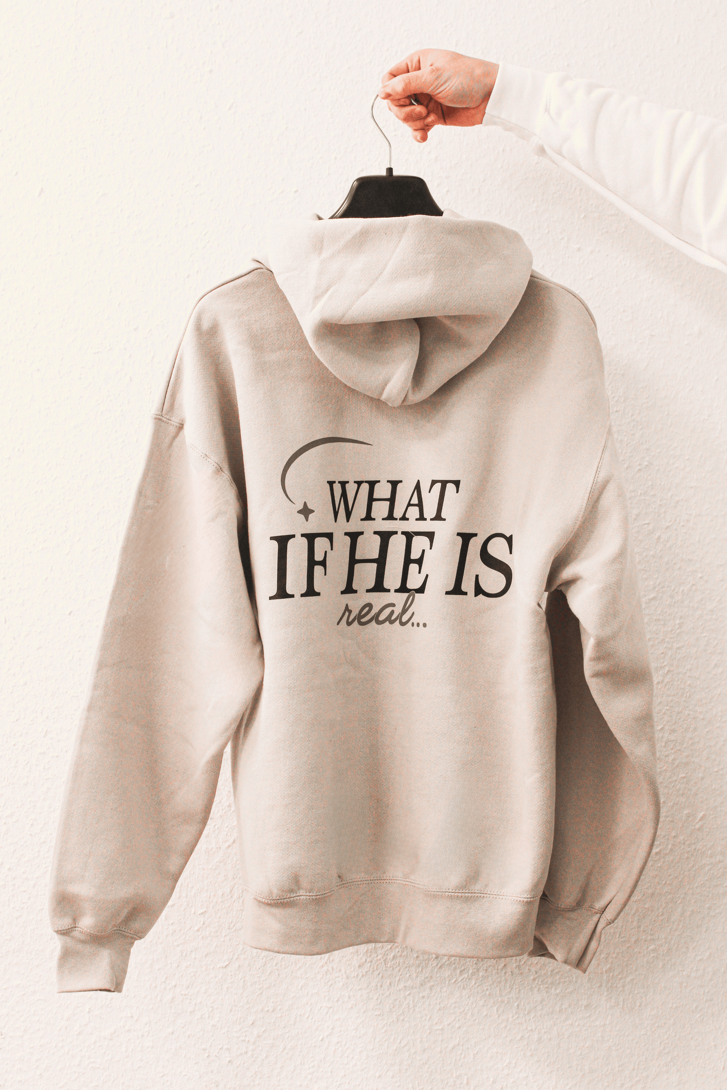 Oversize Hoodie - What if he is real?