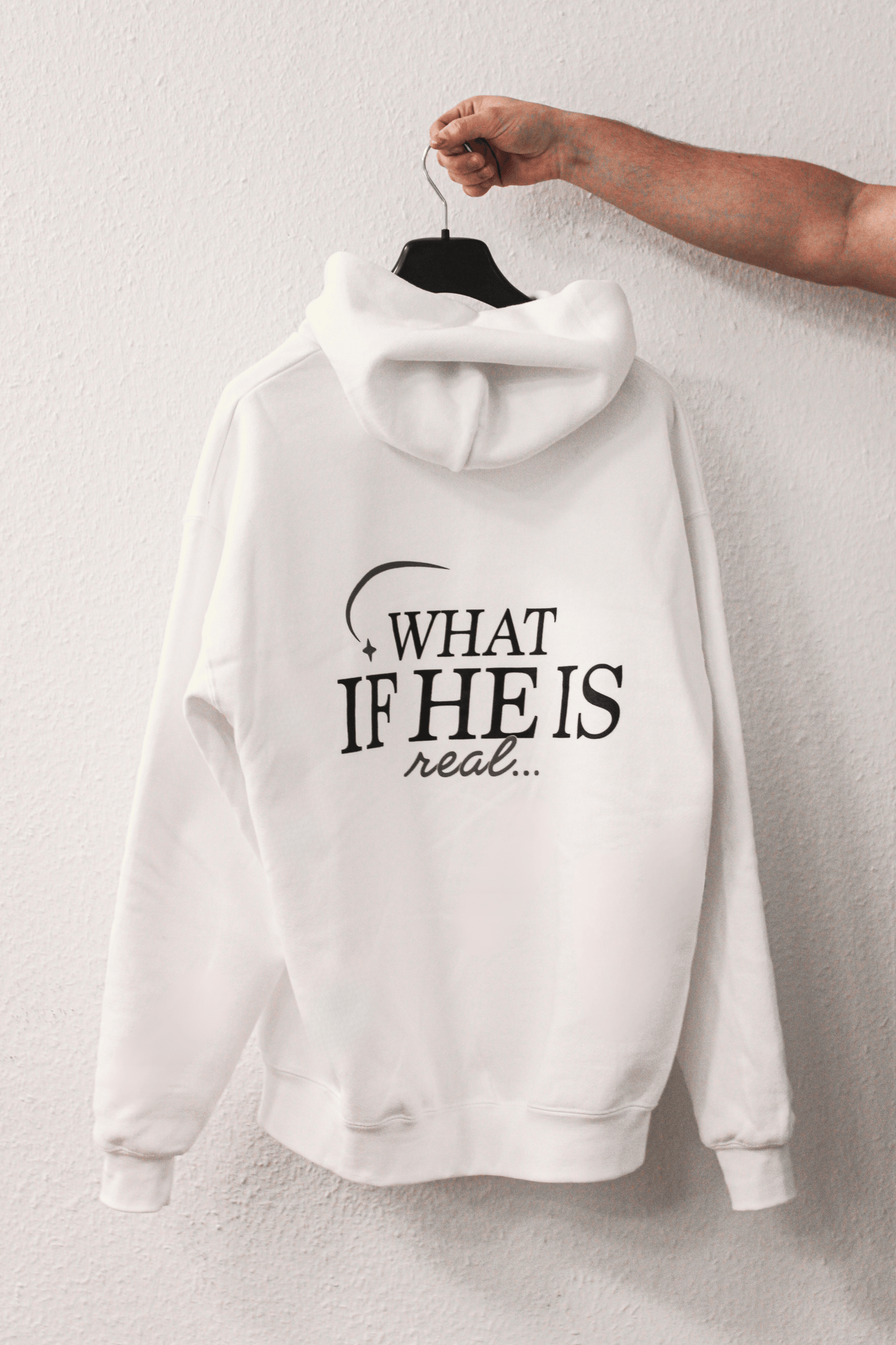 Oversize Hoodie - What if he is real?