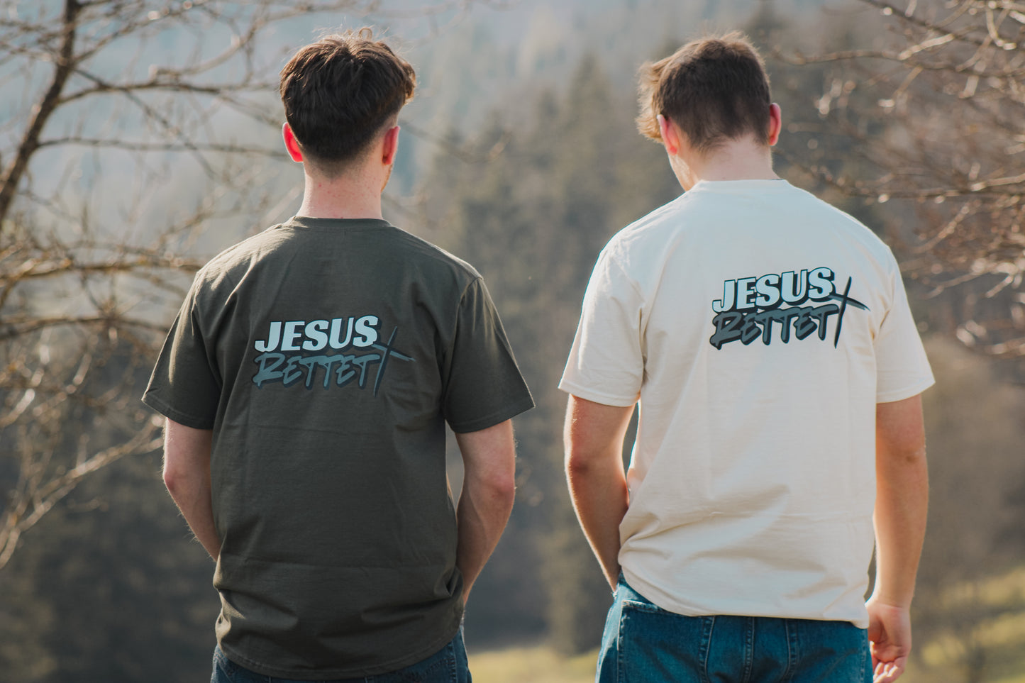 Oversize T-Shirt - Jesus rettet