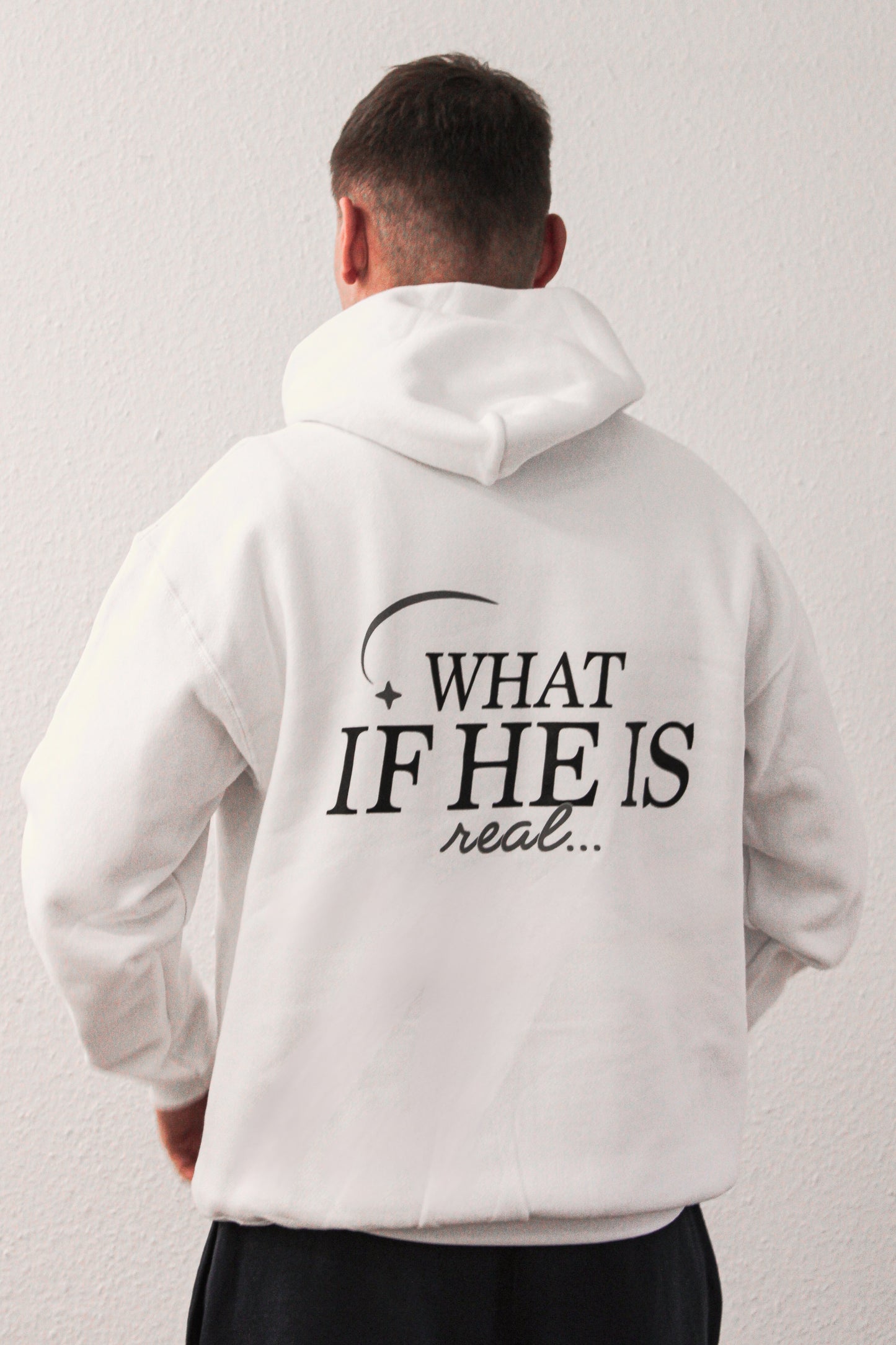 Oversize Hoodie - What if he is real?